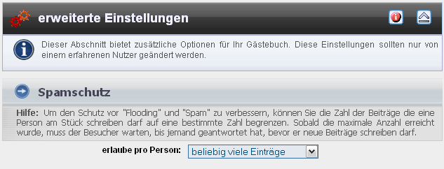 Spamschutz
