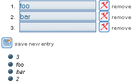 list